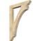 Ekena Millwork Legacy Slat Rough Sawn Bracket, Douglas Fir, 4"W x 32"D x 44"H BKT04X32X44LEC06RDF - alternate 1